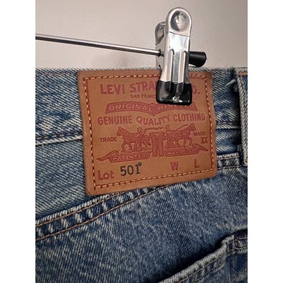 Levi's X Grateful Dead Collab 501 Men's Big E Jeans 36x32 Comes w/Patches Rare - Picture 9 of 13